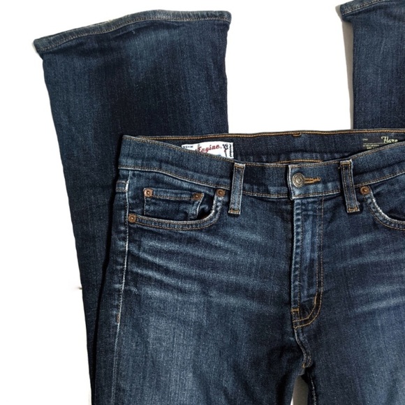 Red Engine Flare Jeans HH. - Picture 3 of 10